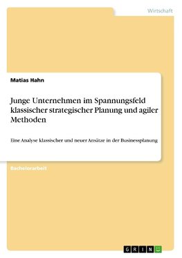 Junge Unternehmen im Spannungsfeld klassischer strategischer Planung und agiler Methoden