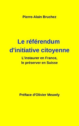 Le référendum d'initiative citoyenne