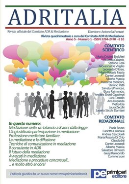 ADR Italia (Numero 1/2018)