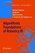 Algorithmic Foundations of Robotics VI