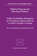 Stable Probability Measures on Euclidean Spaces and on Locally Compact Groups