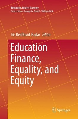 Education Finance, Equality, and Equity