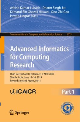 Advanced Informatics for Computing Research