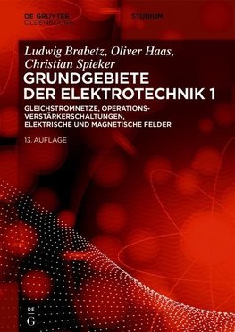 Elektrotechnik 1: Gleichstromnetze, Operationsverstärkerschaltungen, elektrische und magnetische Felder