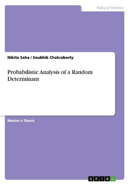 Probabilistic Analysis of a Random Determinant