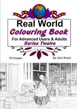 Real World Colouring Books Series 12