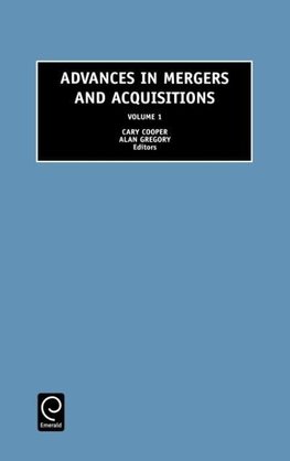 Advances in Mergers and Acquisitions