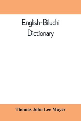 English-Biluchi dictionary