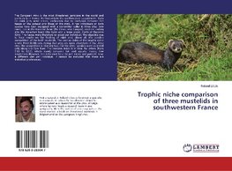 Trophic niche comparison of three mustelids in southwestern France