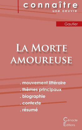 Fiche de lecture La Morte amoureuse de Théophile Gautier (Analyse littéraire de référence et résumé complet)