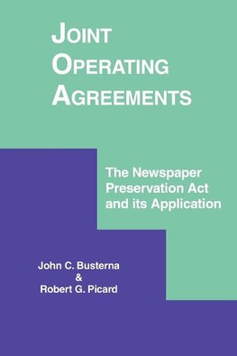 Joint Operating Agreements