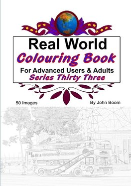 Real World Colouring Books Series 33