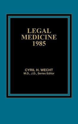 Legal Medicine 1985