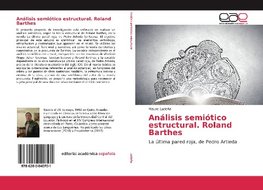 Análisis semiótico estructural. Roland Barthes