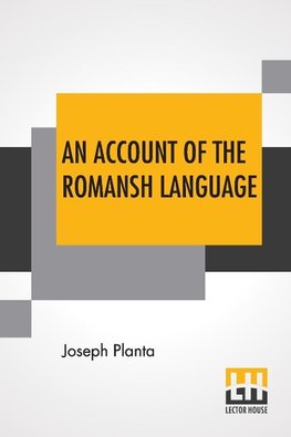 An Account Of The Romansh Language