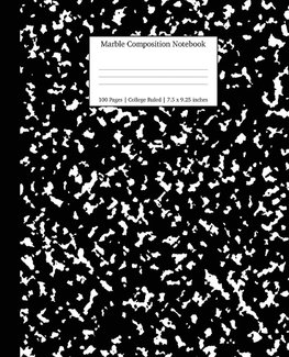 Marble Composition Notebook College Ruled