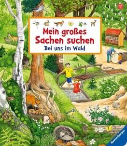 Mein großes Sachen suchen: Bei uns im Wald