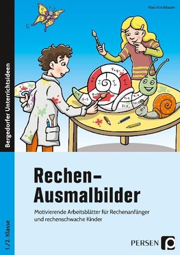 Rechen-Ausmalbilder