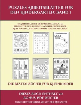 Die besten Bücher für Kleinkinder (Puzzles Arbeitsblätter für den Kindergarten