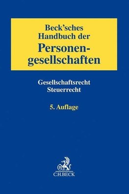 Beck'sches Handbuch der Personengesellschaften