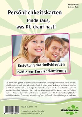 Persönlichkeitskarten "Finde raus, was DU drauf hast!"