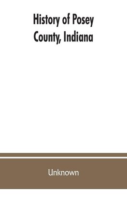 History of Posey County, Indiana