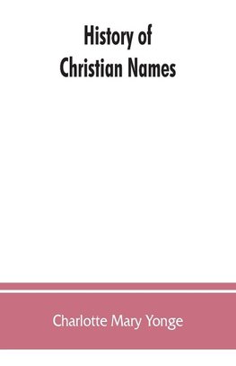 History of Christian names