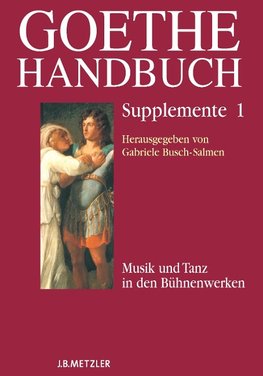 Goethe-Handbuch. Supplemente Band 1