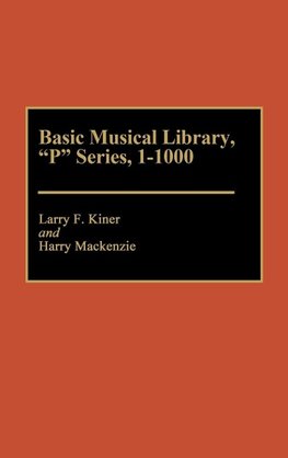 Basic Musical Library, P Series, 1-1000