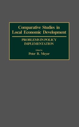 Comparative Studies in Local Economic Development