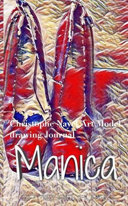 Christophe Nayel Art Model Manica Red Pumps Clinton in Blue Dress creative Journal