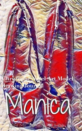 Manica Christophe Nayel creative Art Journal clinton in blue dress