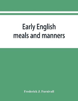 Early English meals and manners