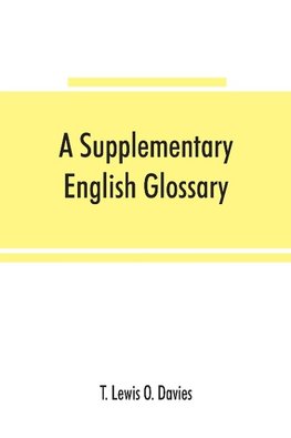 A supplementary English glossary