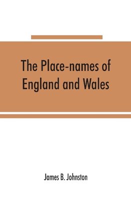 The place-names of England and Wales