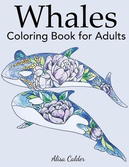 Whale Coloring Book for Adults