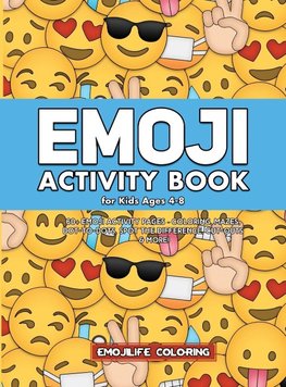 Emoji Activity Book for Kids Ages 4-8