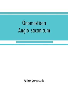 Onomasticon anglo-saxonicum