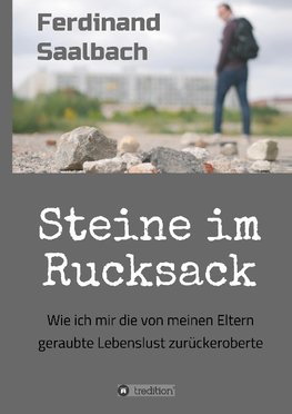 Steine im Rucksack