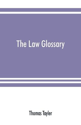 The law glossary