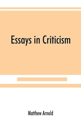 Essays in criticism