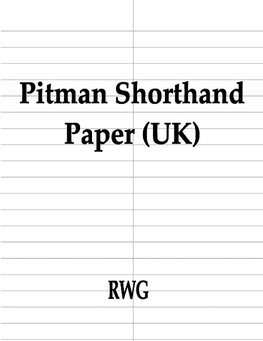 Pitman Shorthand Paper (UK)