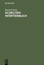 Schelten-Wörterbuch