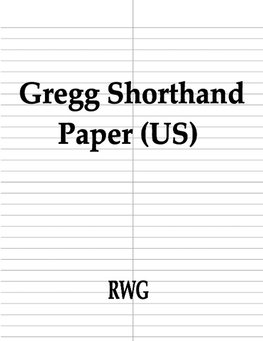 Gregg Shorthand Paper (US)