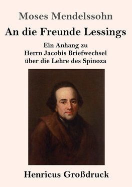 An die Freunde Lessings (Großdruck)