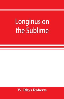 Longinus on the sublime