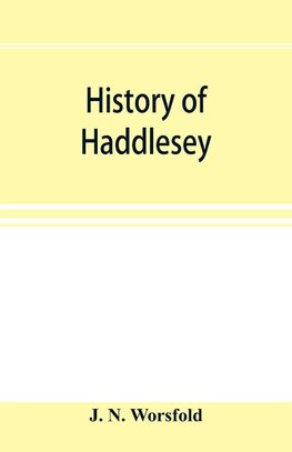 History of Haddlesey