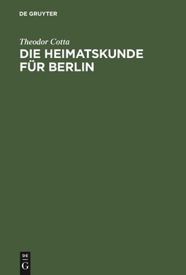 Die Heimatskunde für Berlin