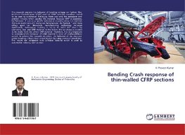 Bending Crash response of thin-walled CFRP sections