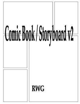 Comic Book / Storyboard v2